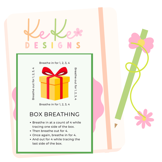 Christmas Mindful Breathing Cards for Kids