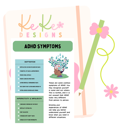 ADHD Bundle for Kids (Printable Therapy Pack)