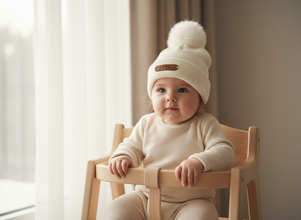 White Beanie