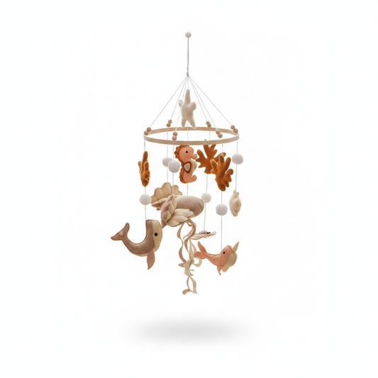 Ocean Jellyfish Nursery Mobile