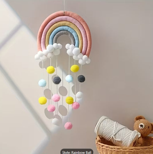 Felt Rainbow Wall Hanging