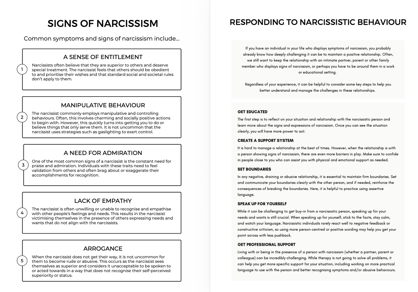 Narcissism Bundle