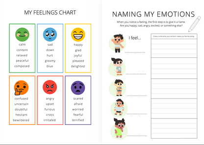 Feelings & Emotions Worksheet Pack