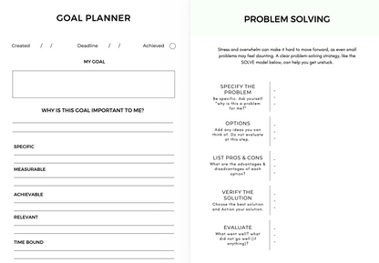 Goal Setting Worksheets