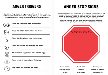 Anger CBT Bundle for Kids