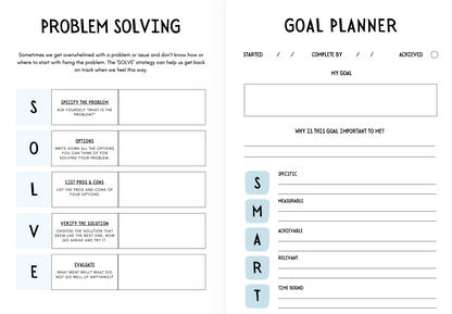 Kids SMART Goal Worksheets