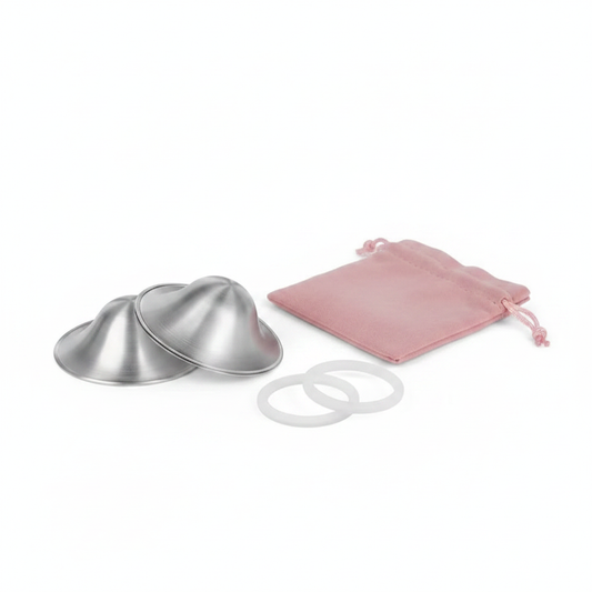 Silvery Nursing Cups