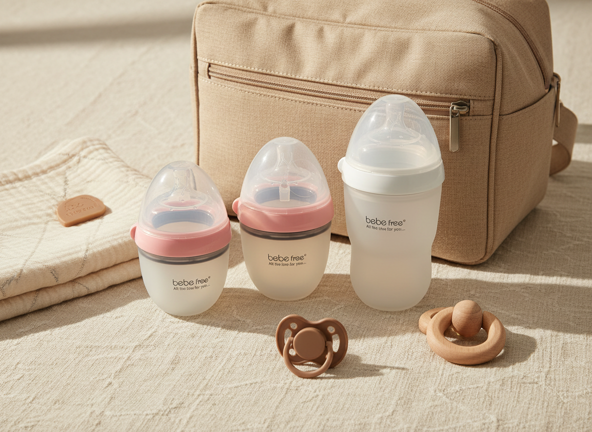 Bebe Free Bottle – Soft Squeeze Silicone