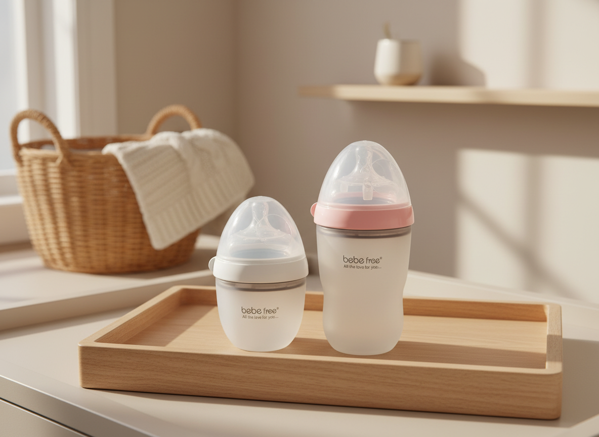 Bebe Free Bottle – Soft Squeeze Silicone