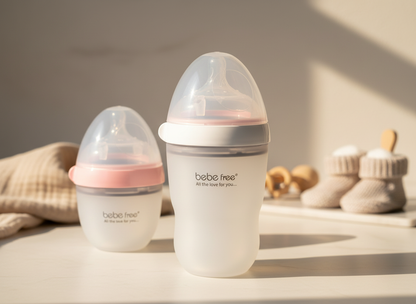 Bebe Free Bottle – Soft Squeeze Silicone