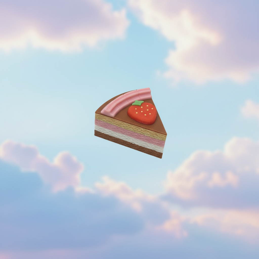 Cheesecake Slice — Sky