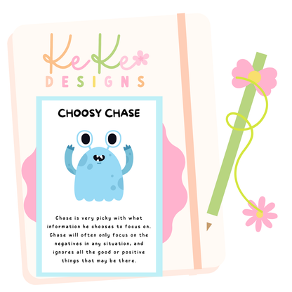 Cognitive Distortion &amp; Disputation Cards (Kids) — Digital Download (A4 Singles)