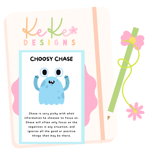 Cognitive Distortion &amp; Disputation Cards (Kids) — Digital Download (A4 Singles)