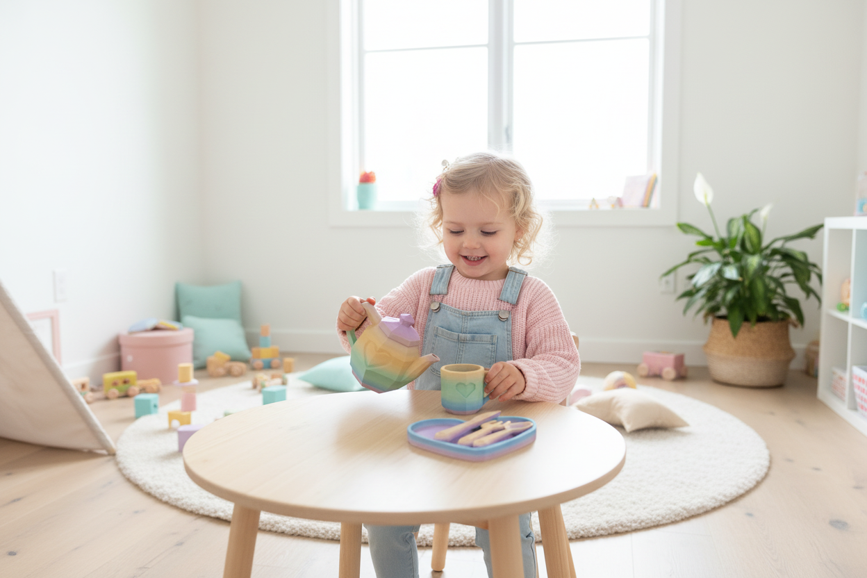 Rainbow Tea Set — Lifestyle