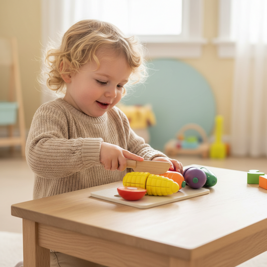 Vegetable Cutting Play Set