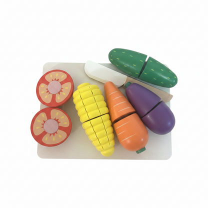 Vegetable Cutting Play Set